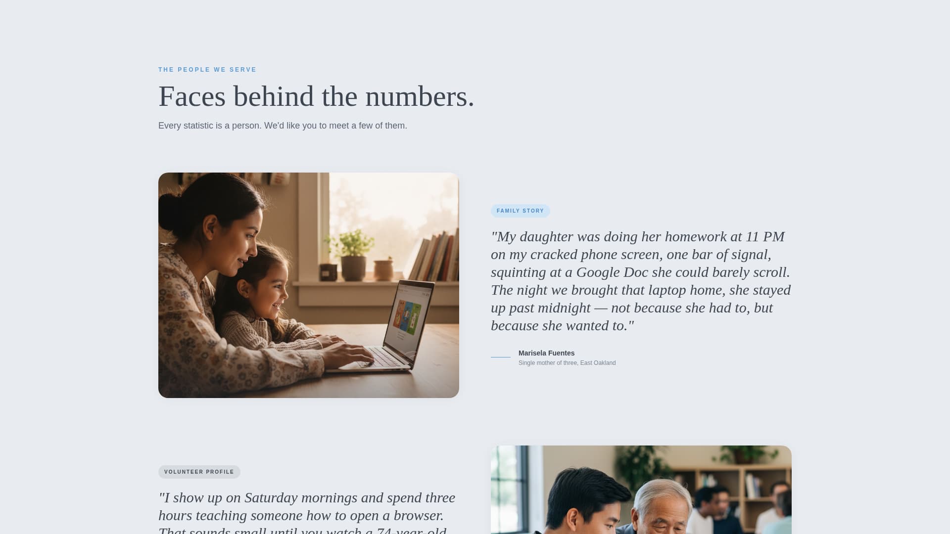 Bridge — Transformative Community-Impact Landing Page Template