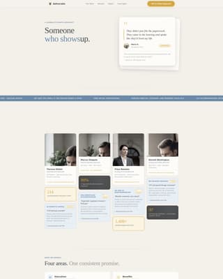 Advocacy & Social Campaign Reviews & Social Proof Website Template