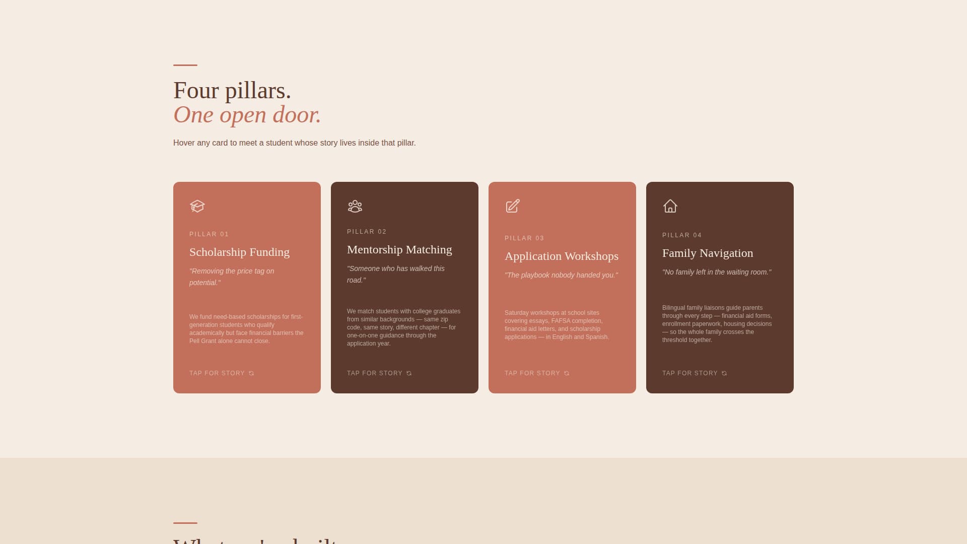 Uplift - Inspiring Educationaccess Landing Page Template