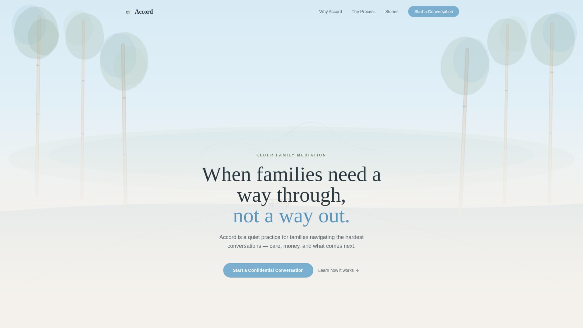 Senior & Elder Professional Website Template