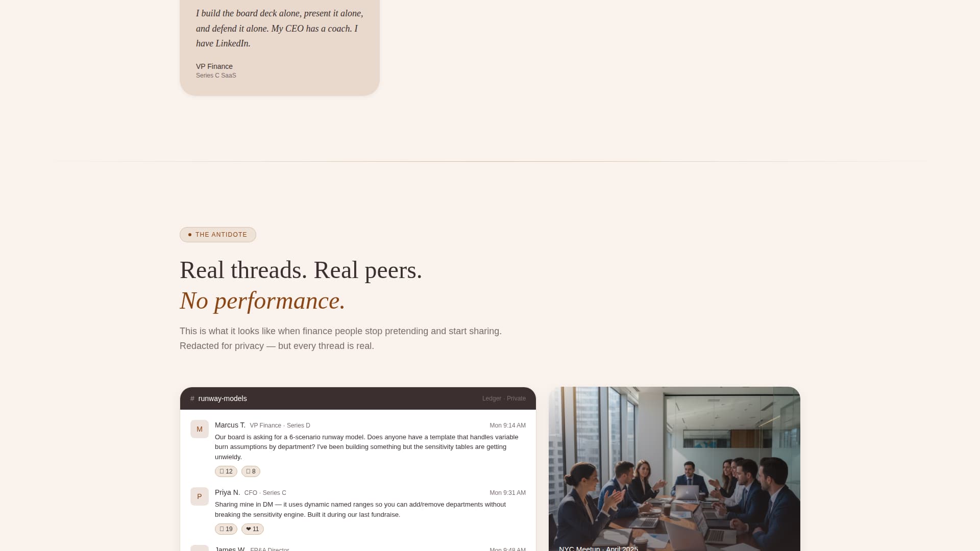 Vault — Elite Financial Advisory Landing Page Template