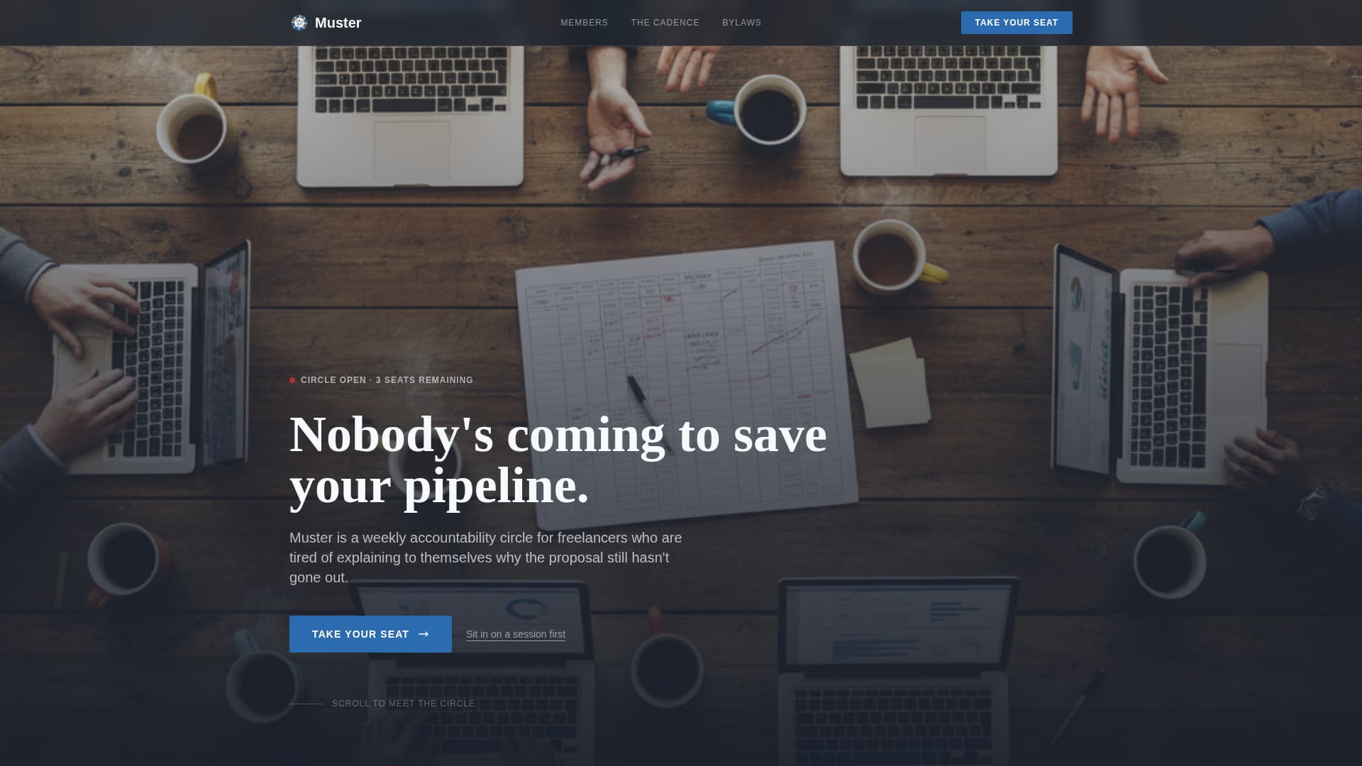 Freelancers Community Professional Website Template