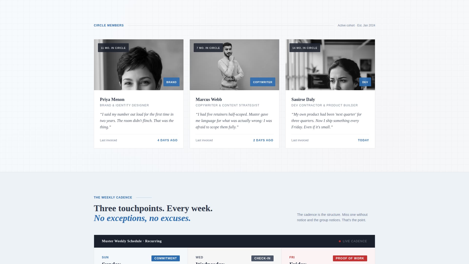Freelancers Community Professional Website Template