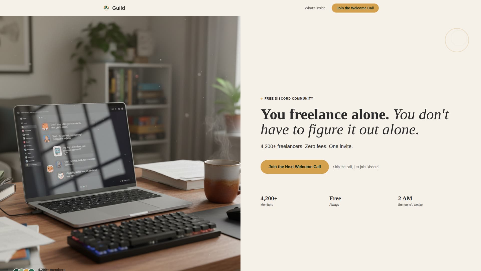 Specialist Freelancers Community Reviews & Social Proof Website Template