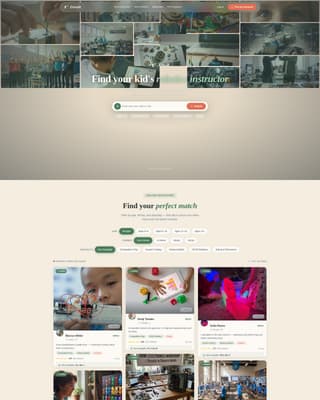 Circuit - Dynamic Robotics Landing Page Template