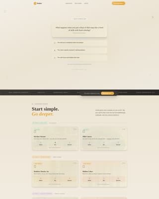 Beaker - Engaging Kids Science Landing Page Template