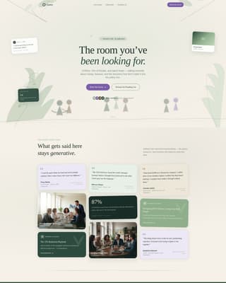 HR & People Leaders Community Specialist Professional Website Template