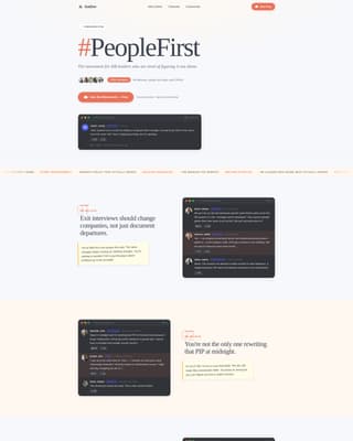 HR & People Leaders Community Directory Website Template