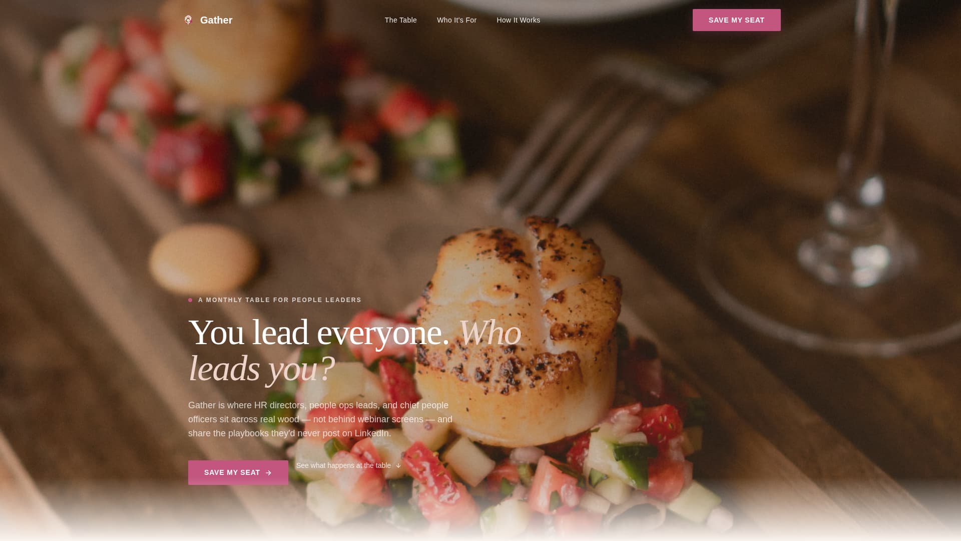 HR & People Leaders Community Advanced Professional Website Template
