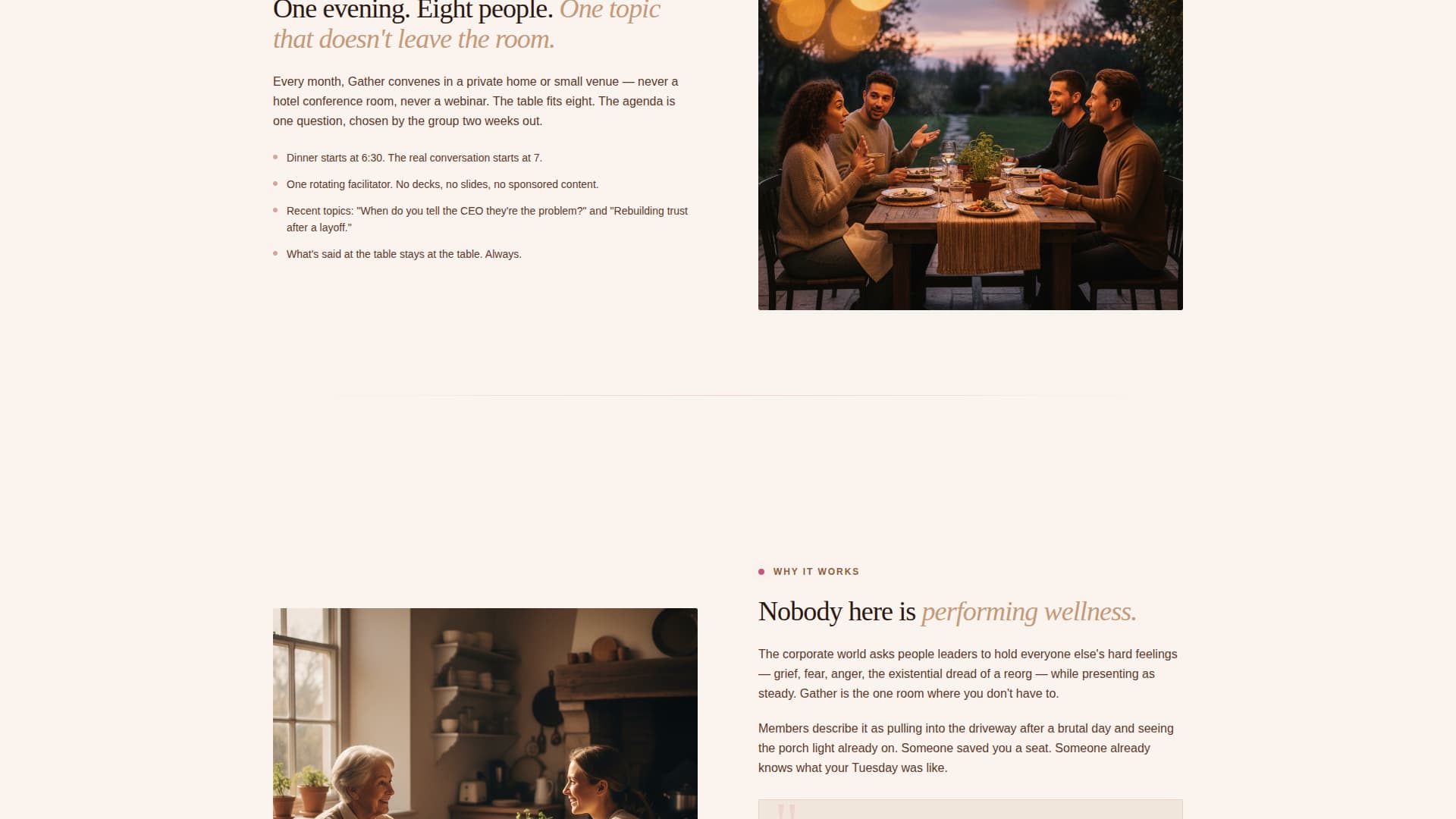 HR & People Leaders Community Advanced Professional Website Template
