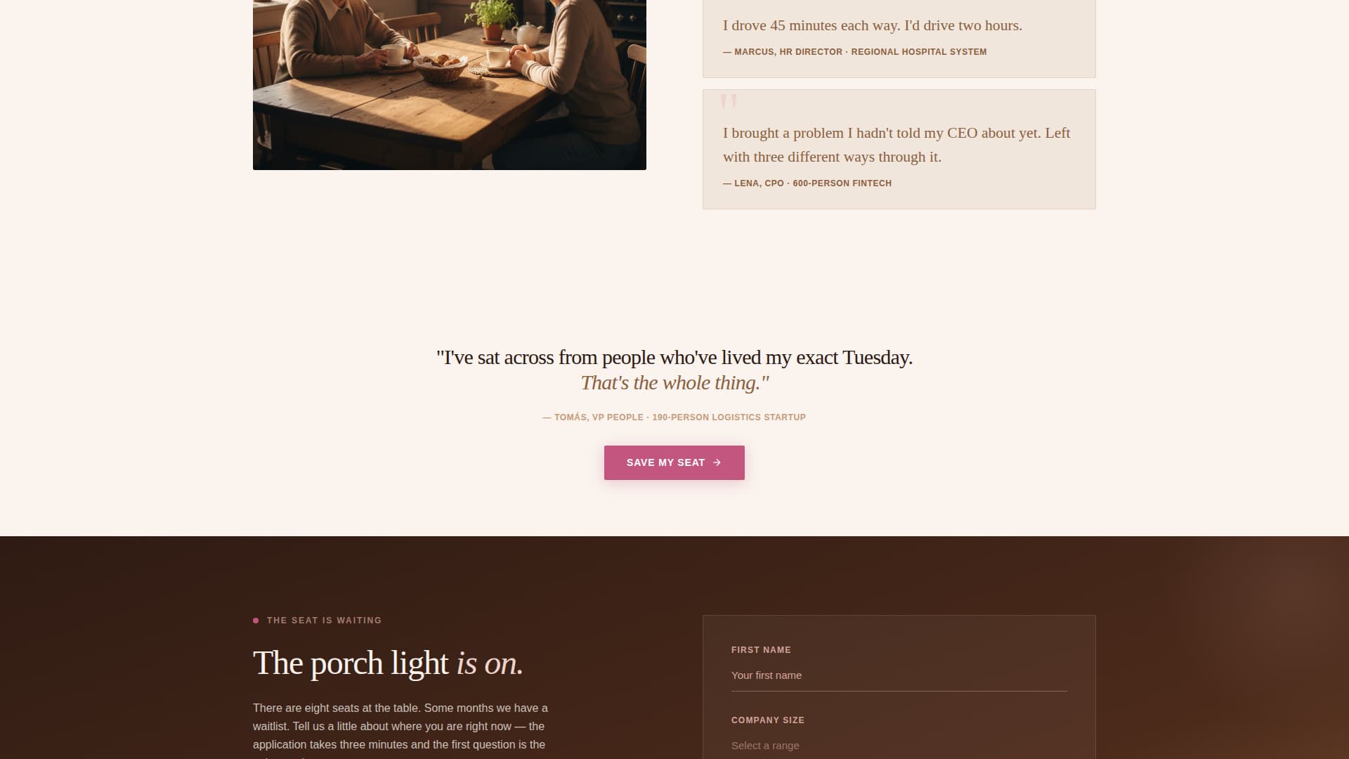 HR & People Leaders Community Advanced Professional Website Template