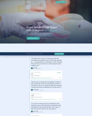 Cure - Breakthrough Healthresearch Landing Page Template