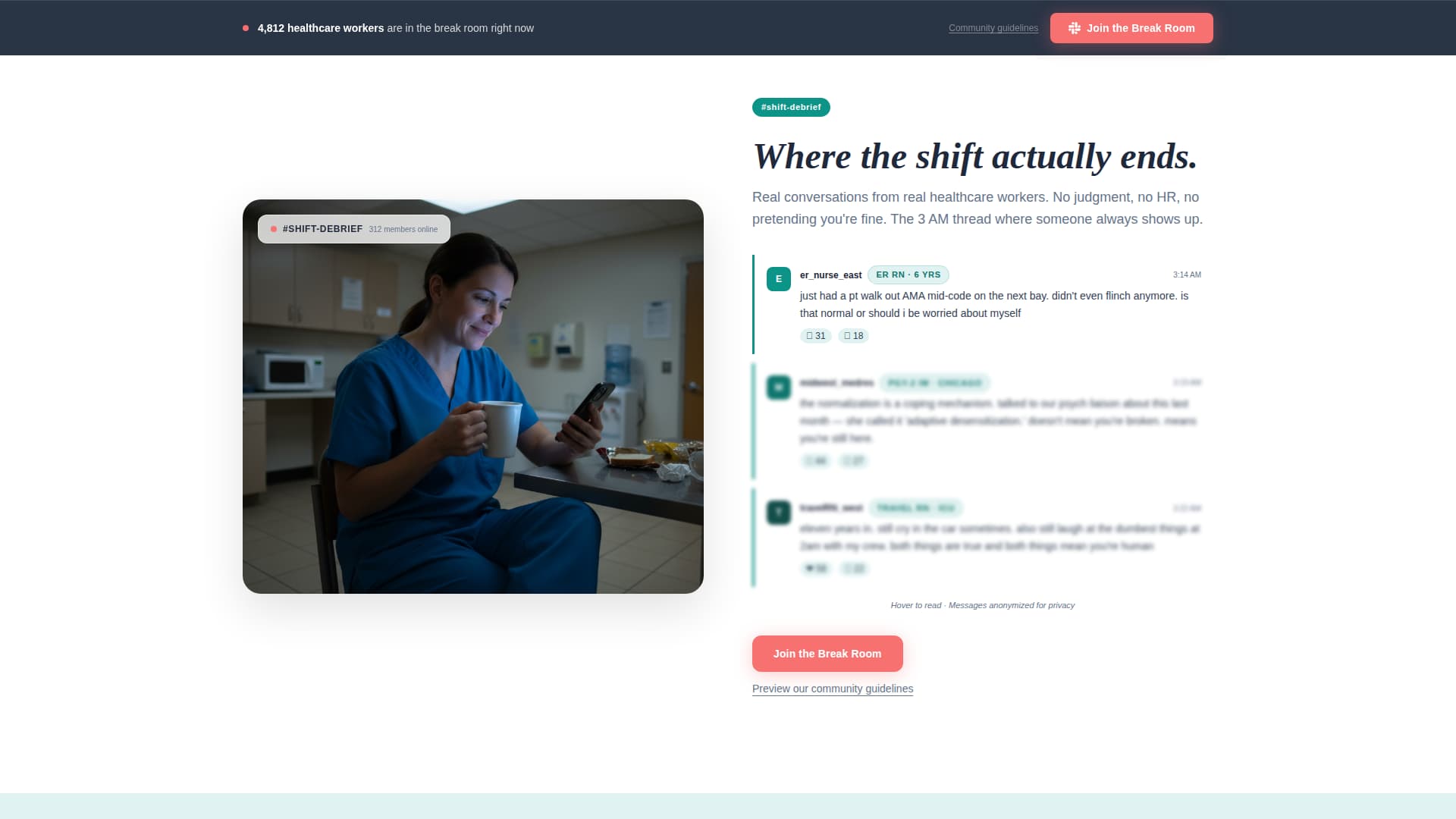 Rounds - Trusted Healthcare Landing Page Template
