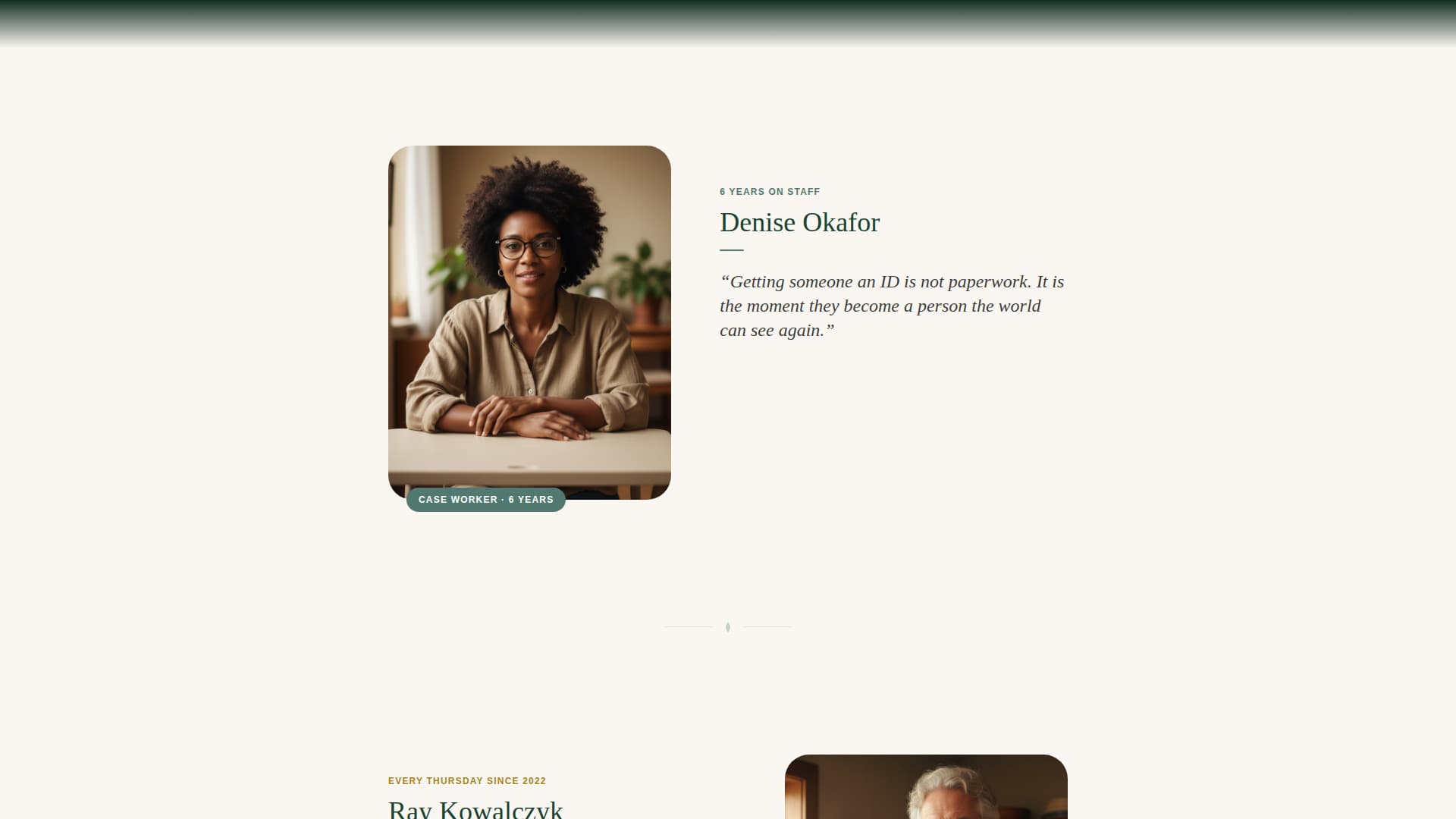 Sanctuary — Heartfelt Housing Support Landing Page Template