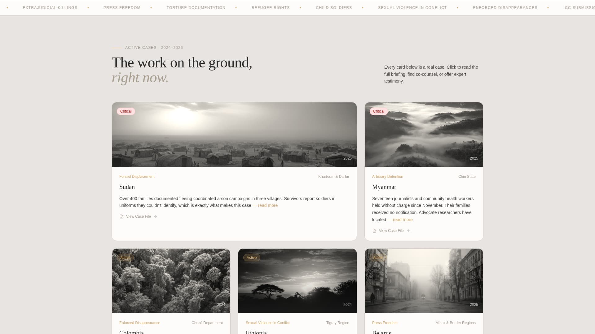 Empower — Compelling Civil Rights Landing Page Template