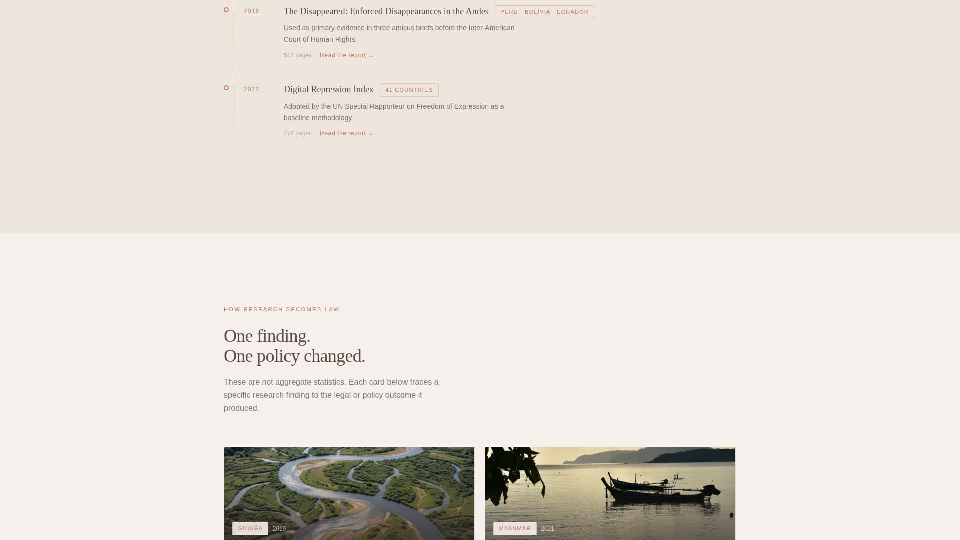 Empower — Compelling Rights Advocacy Landing Page Template