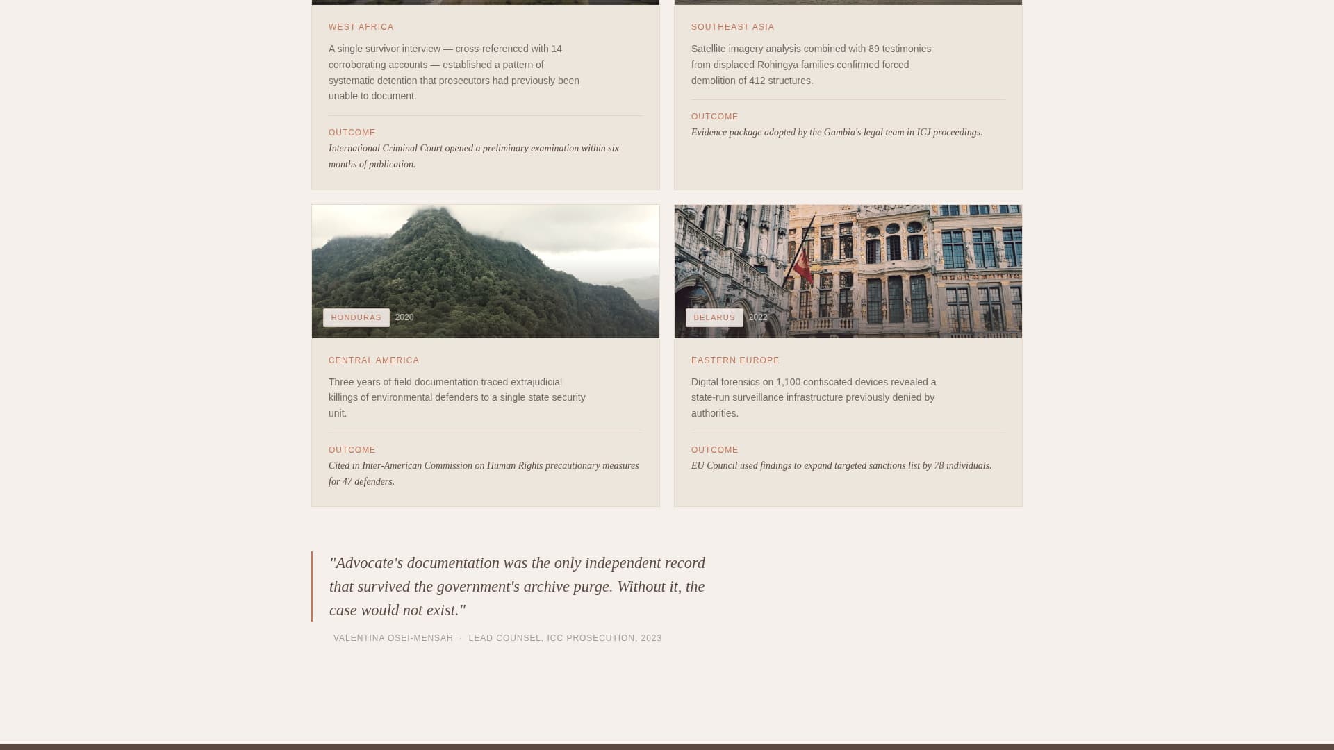 Empower — Compelling Rights Advocacy Landing Page Template