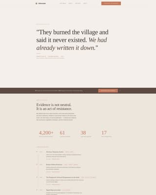 Empower — Compelling Rights Advocacy Landing Page Template