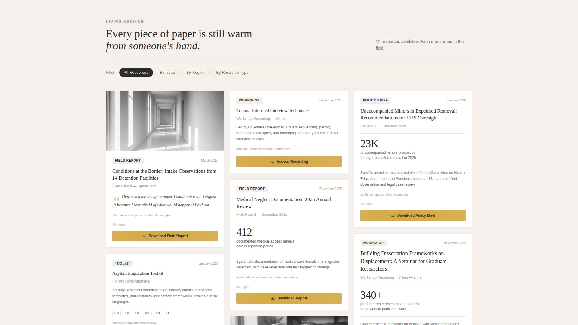 Testify — Powerful Justice Advocacy Landing Page Template