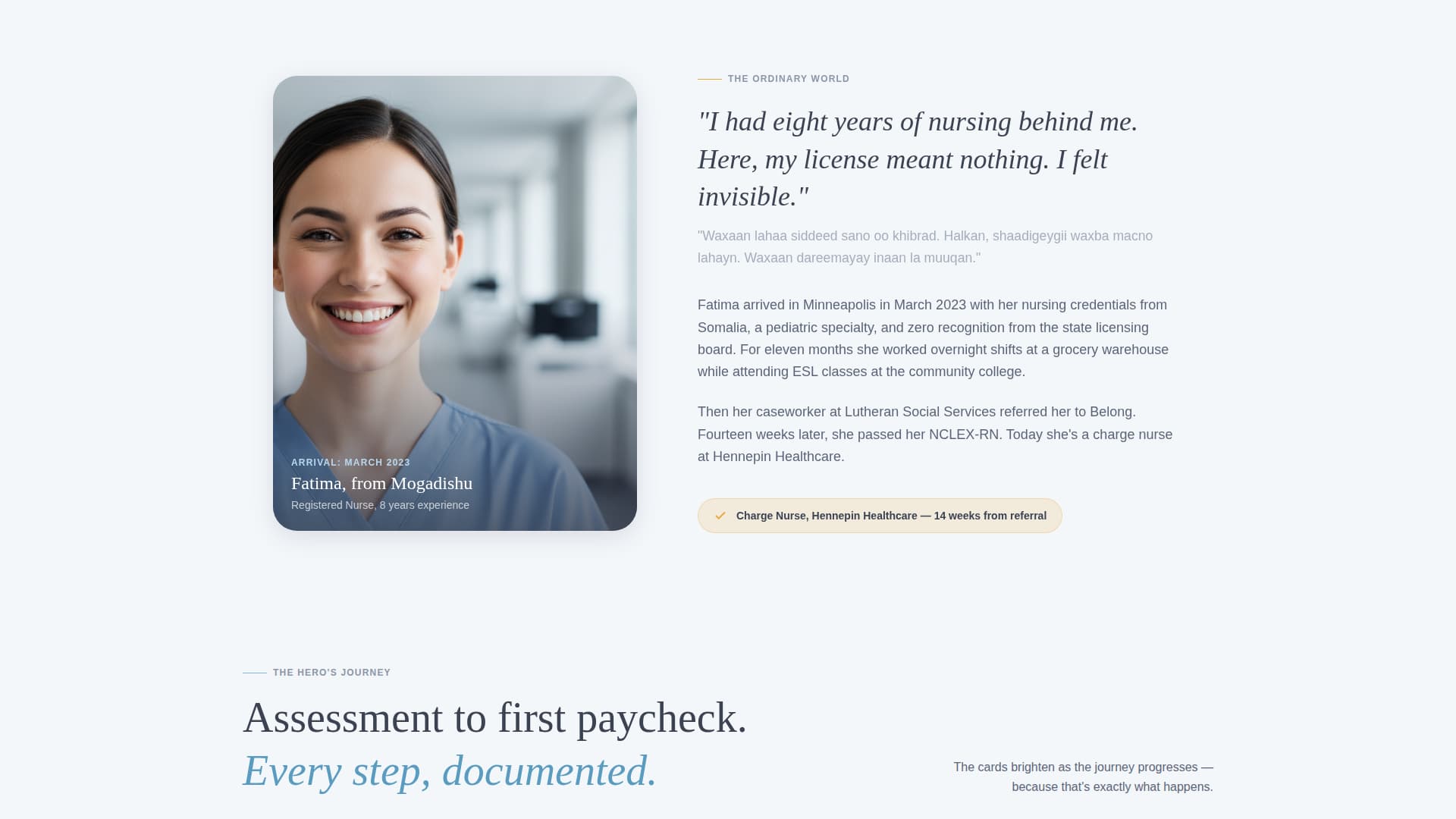 Immigrant & Refugee Support Professional Website Template