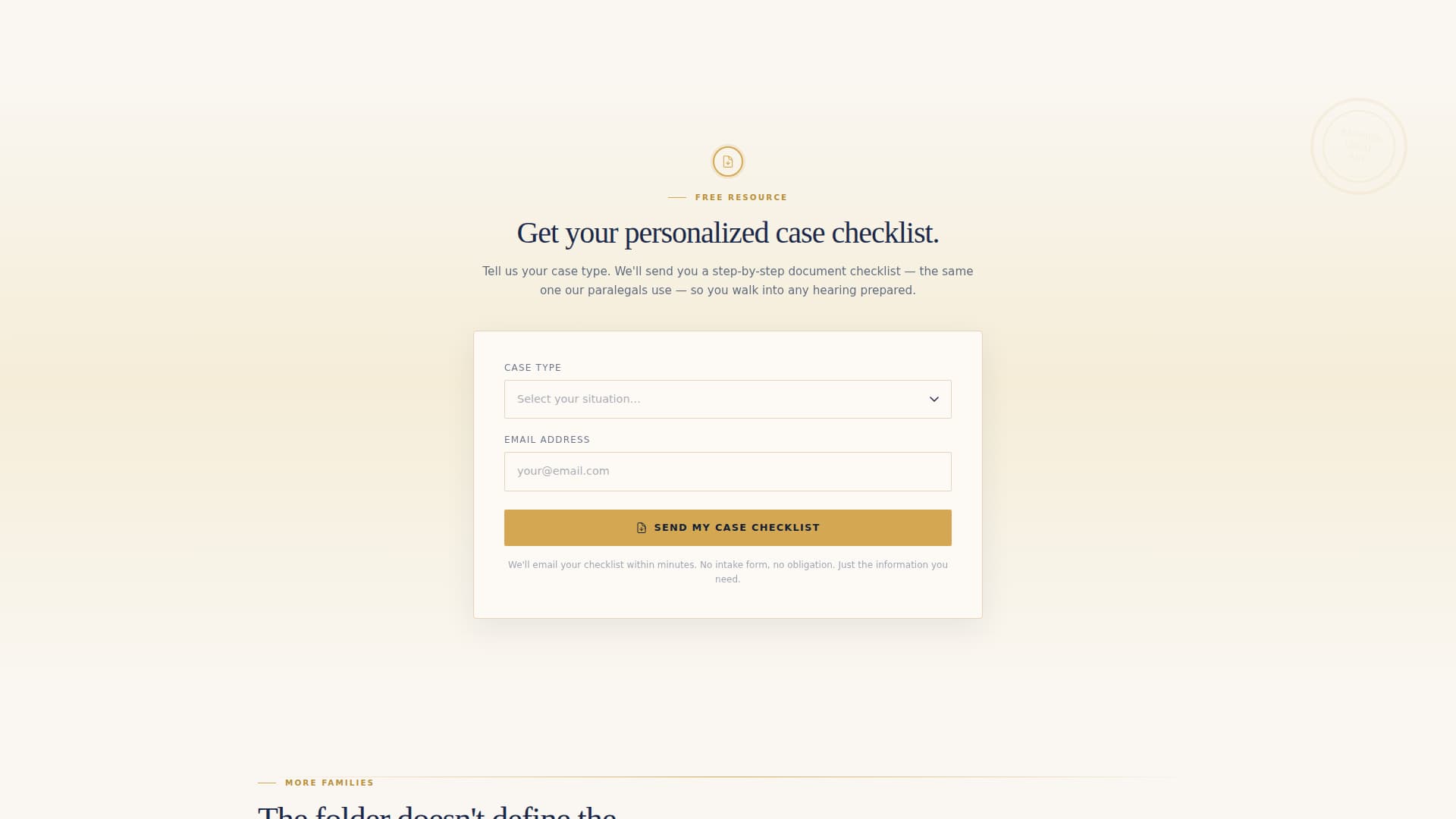 Specialist Immigrant & Refugee Support Reviews & Social Proof Website Template