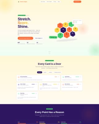 Kids Yoga for Kids Professional Website Template