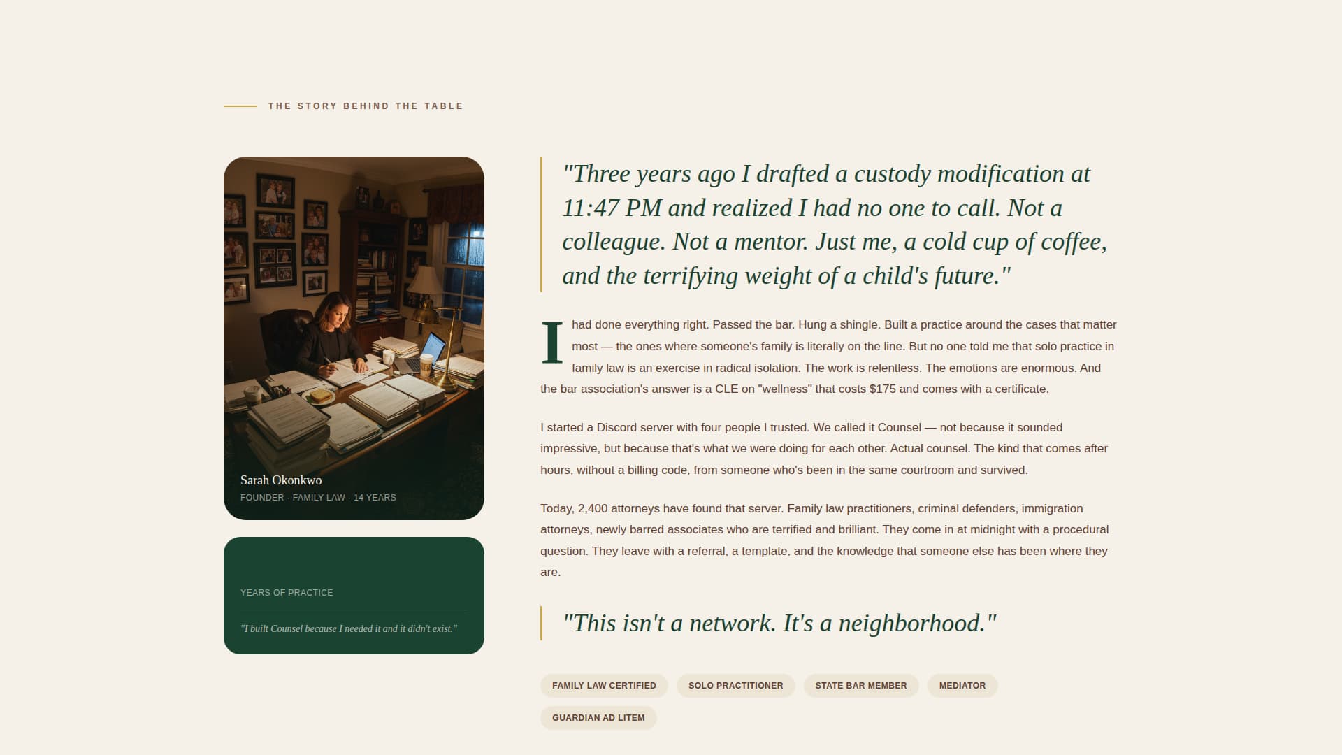 Lawyers - Premium Free Landing Page Template