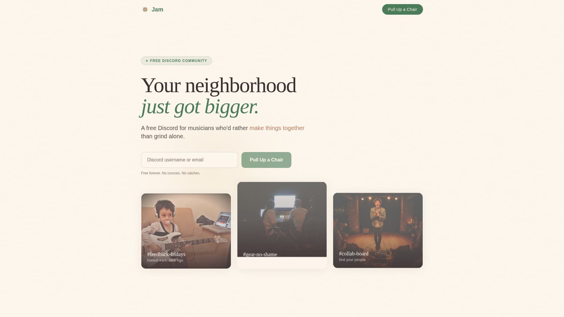 Specialist Musicians Community Professional Website Template