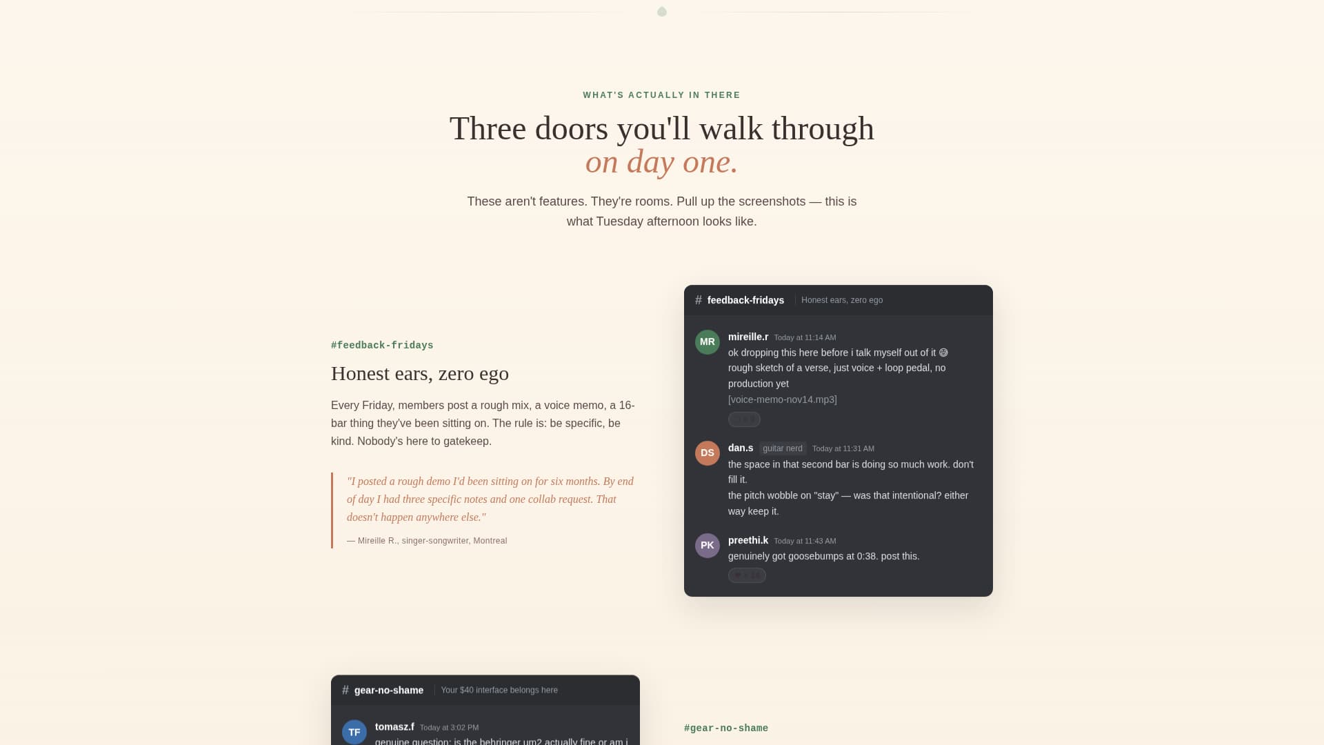 Specialist Musicians Community Professional Website Template