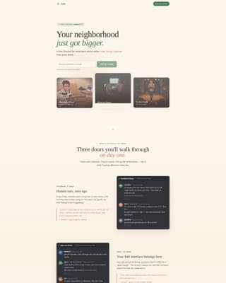 Specialist Musicians Community Professional Website Template