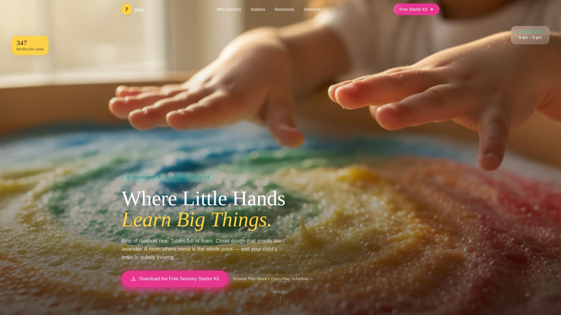 Maternity & Baby Care Specialist Professional Website Template