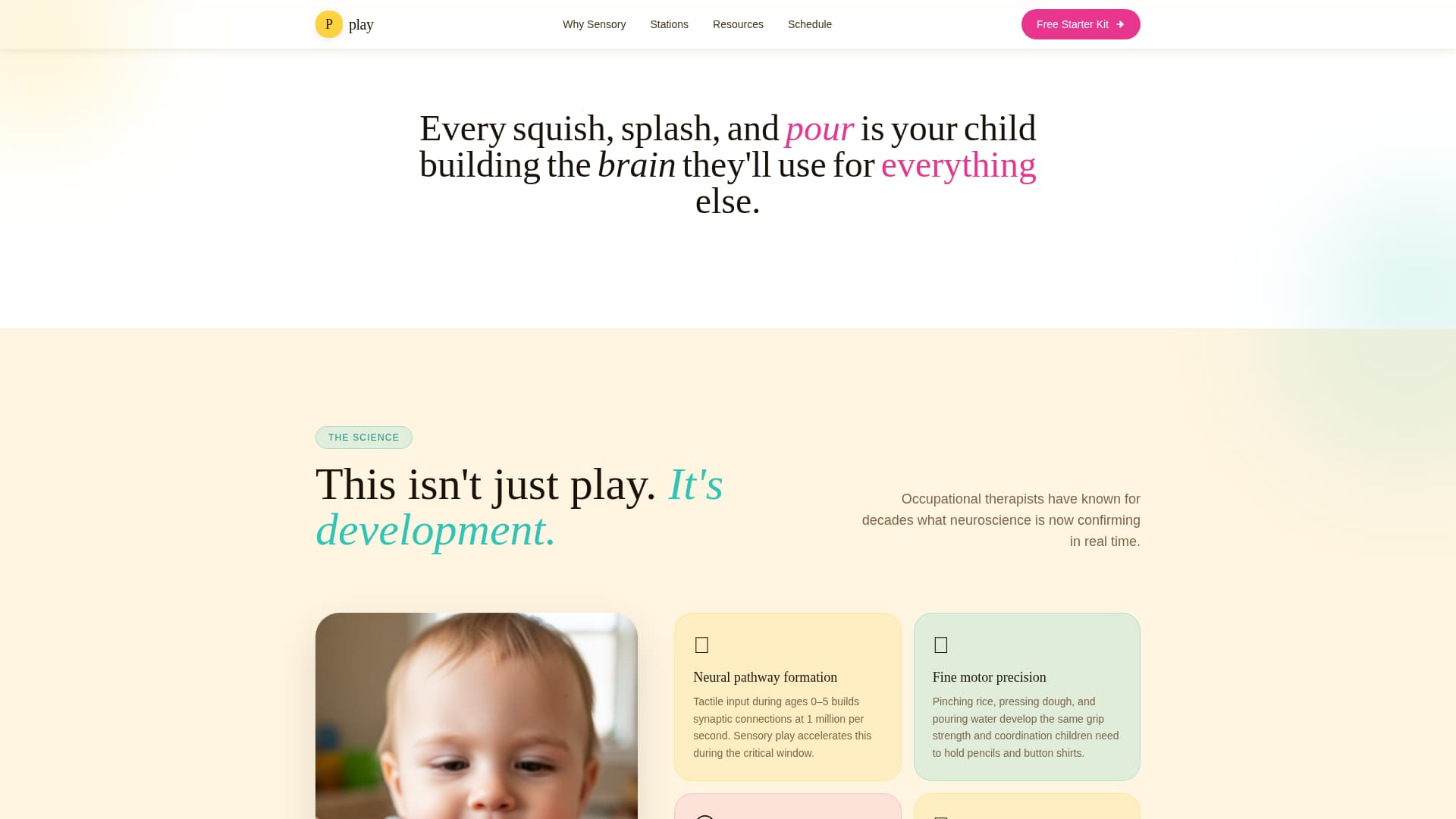 Maternity & Baby Care Specialist Professional Website Template