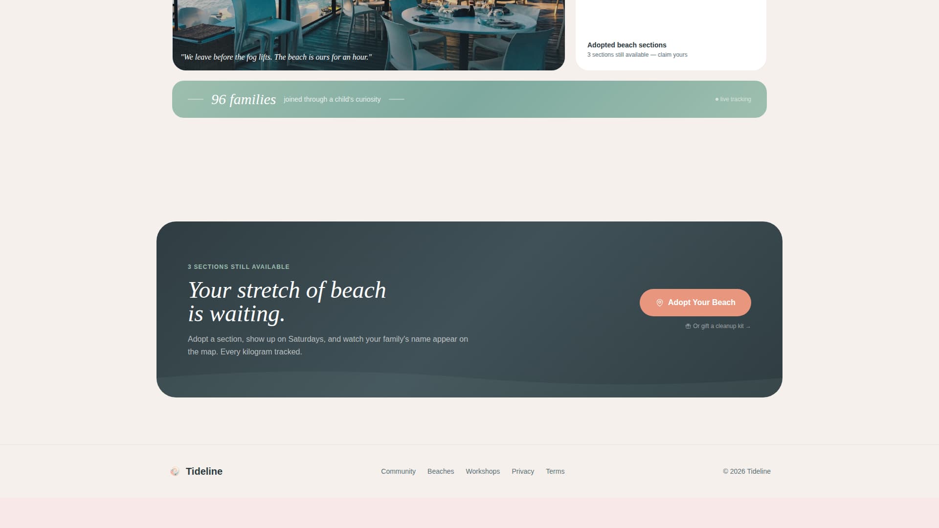 Waveguard — Pioneering Ocean Conservation Landing Page Template