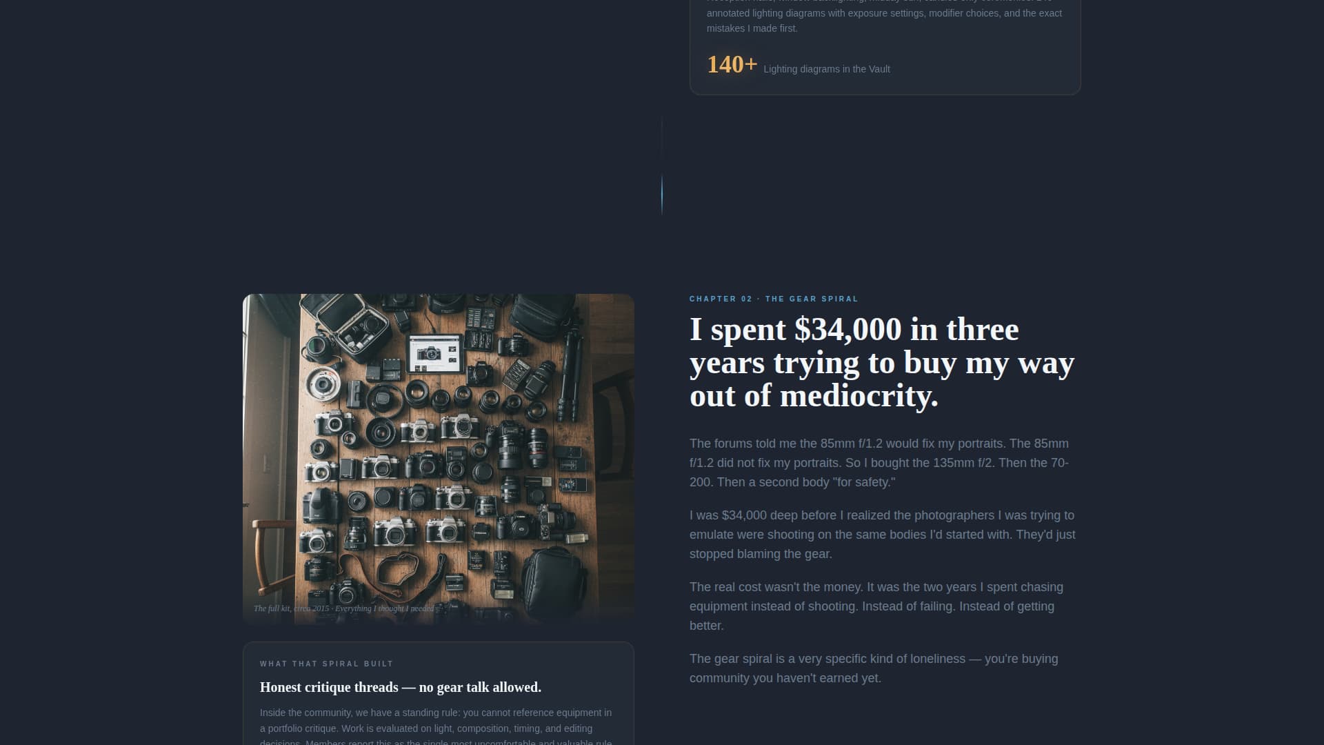 Shutter - Exclusive Photographers Landing Page Template