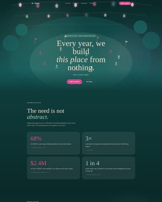 LGBTQ+ Organization Pricing & Packages Website Template