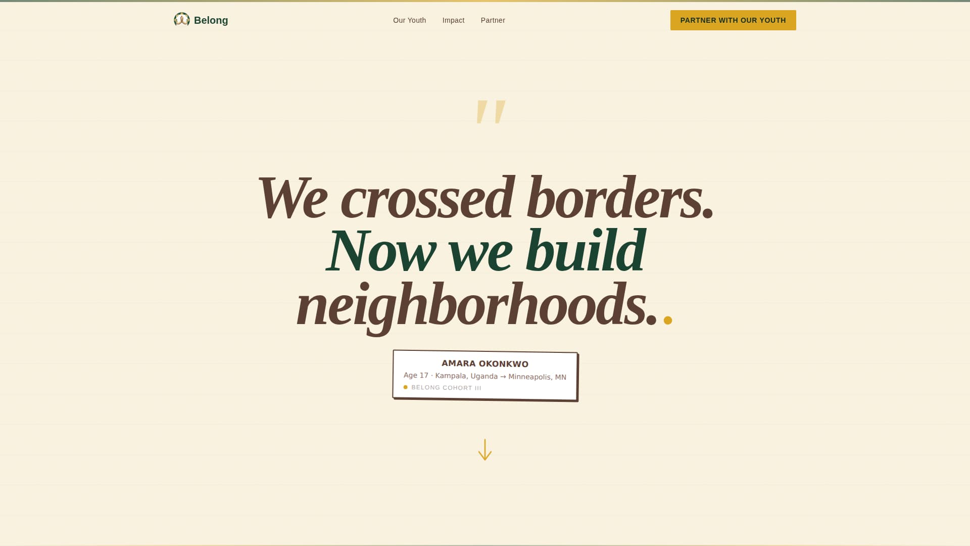 Immigrant & Refugee Support Portfolio & Case Study Website Template
