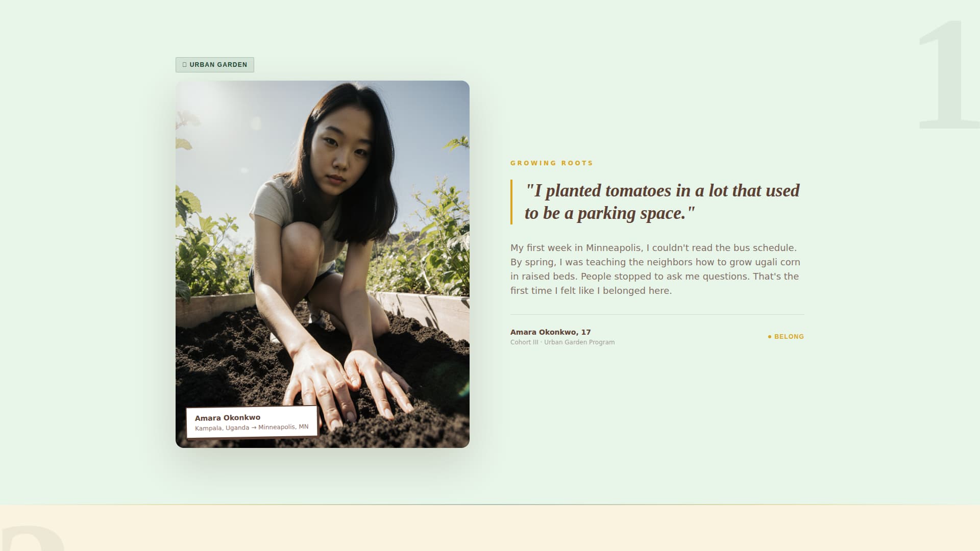 Immigrant & Refugee Support Portfolio & Case Study Website Template