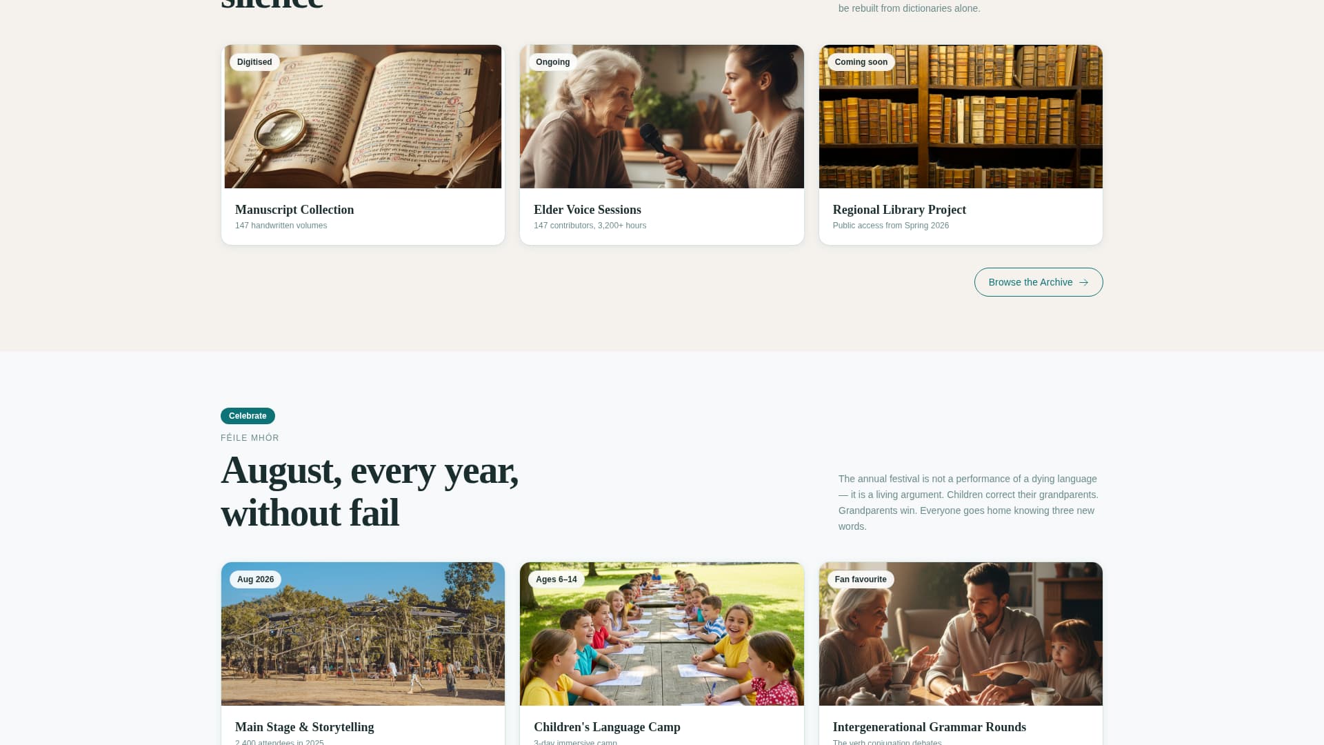 Tongue - Vibrant Language Landing Page Template