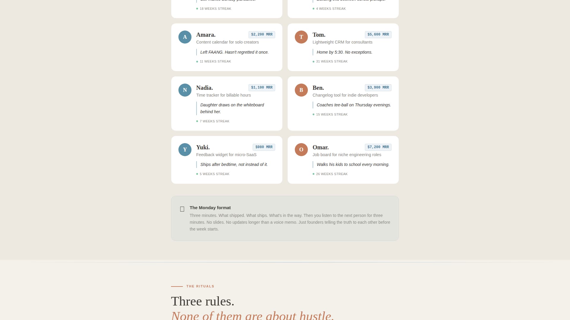 SaaS Builders Community Blog Website Template