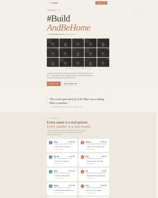SaaS Builders Community Blog Website Template