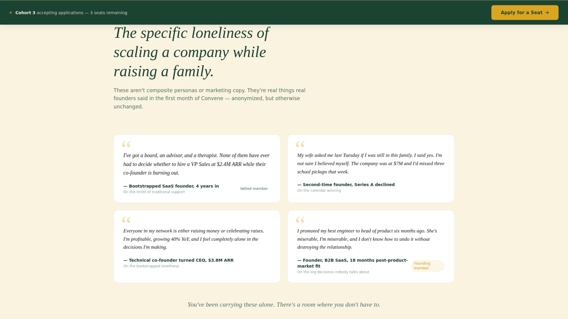 SaaS Builders Community Specialist Blog Website Template