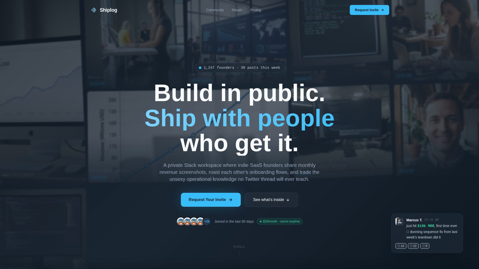 SaaS Builders Community Pricing Website Template