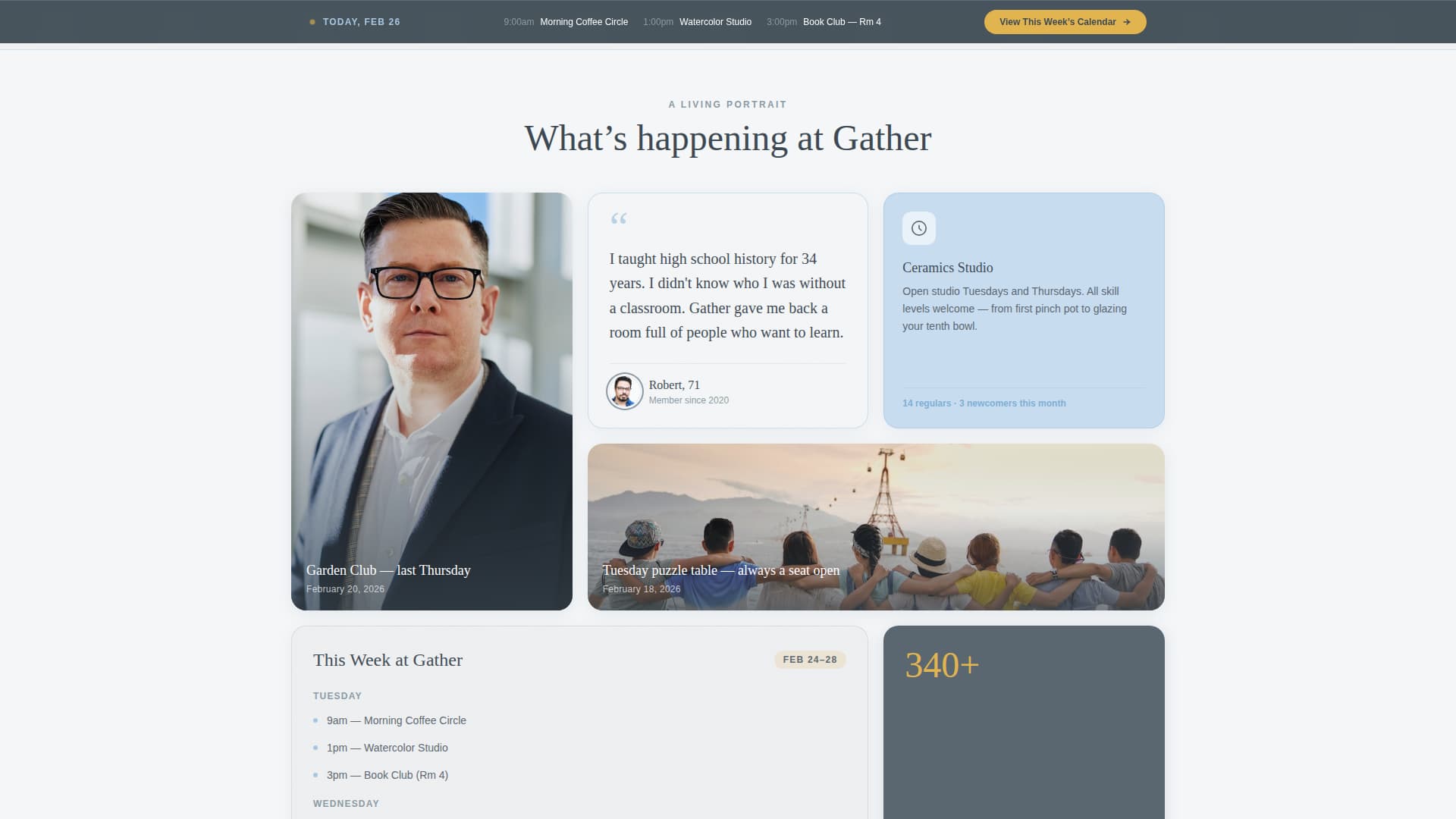 Senior & Elder Appointment Booking Website Template