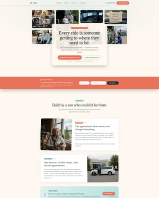 Complete Senior & Elder Professional Website Template