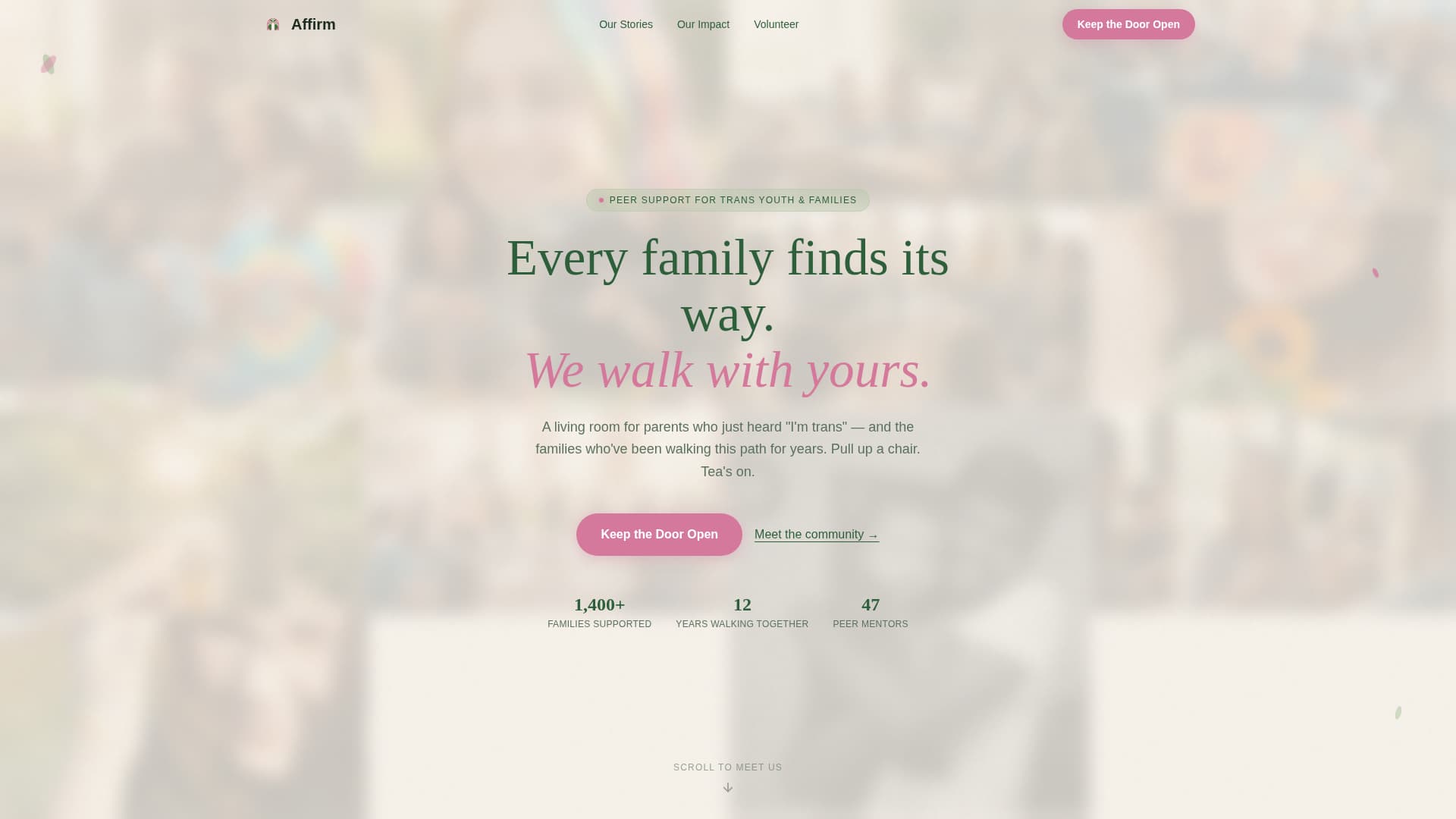 LGBTQ+ Organization Professional Website Template