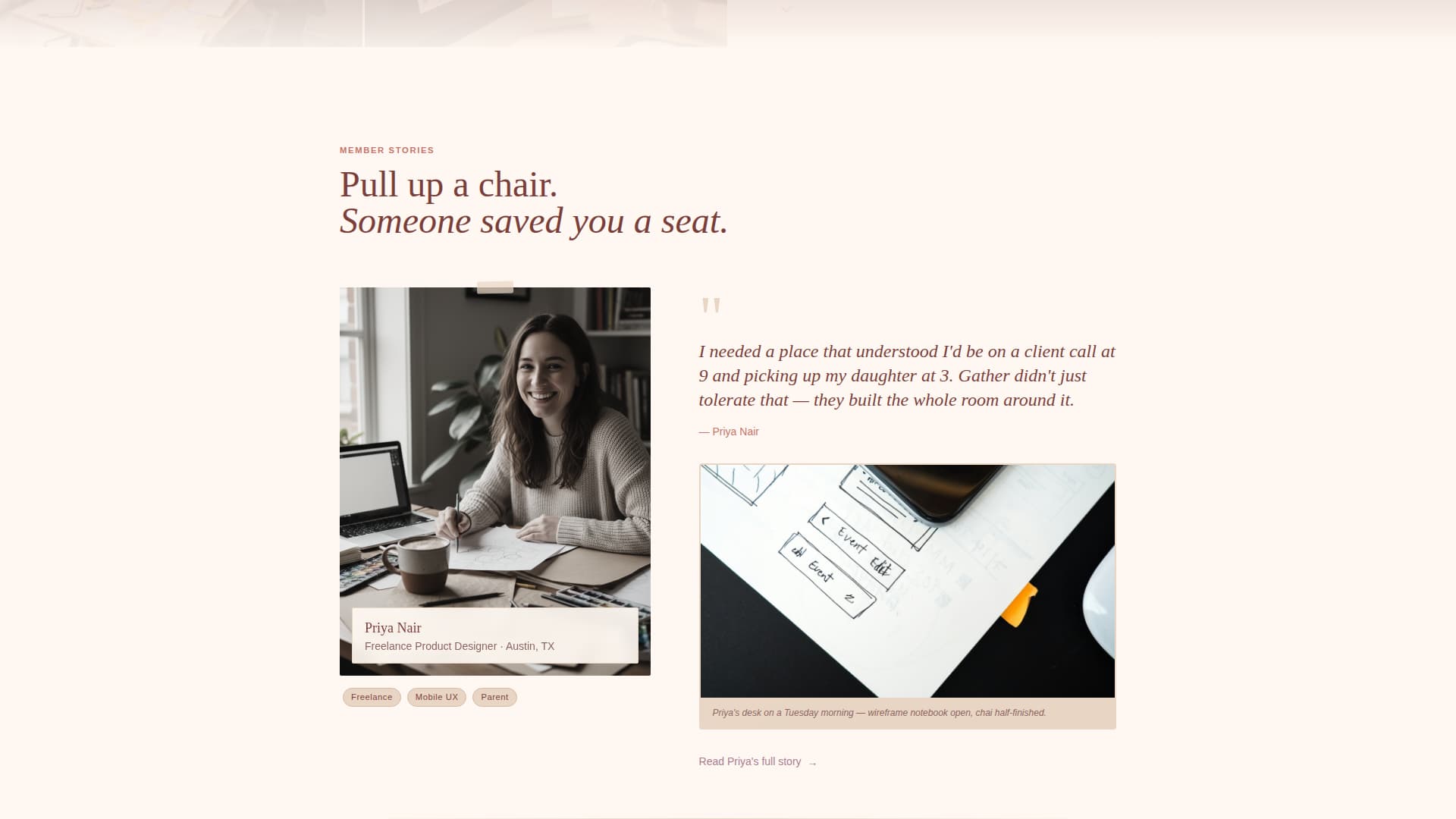 UX Designers Community Specialist Blog Website Template