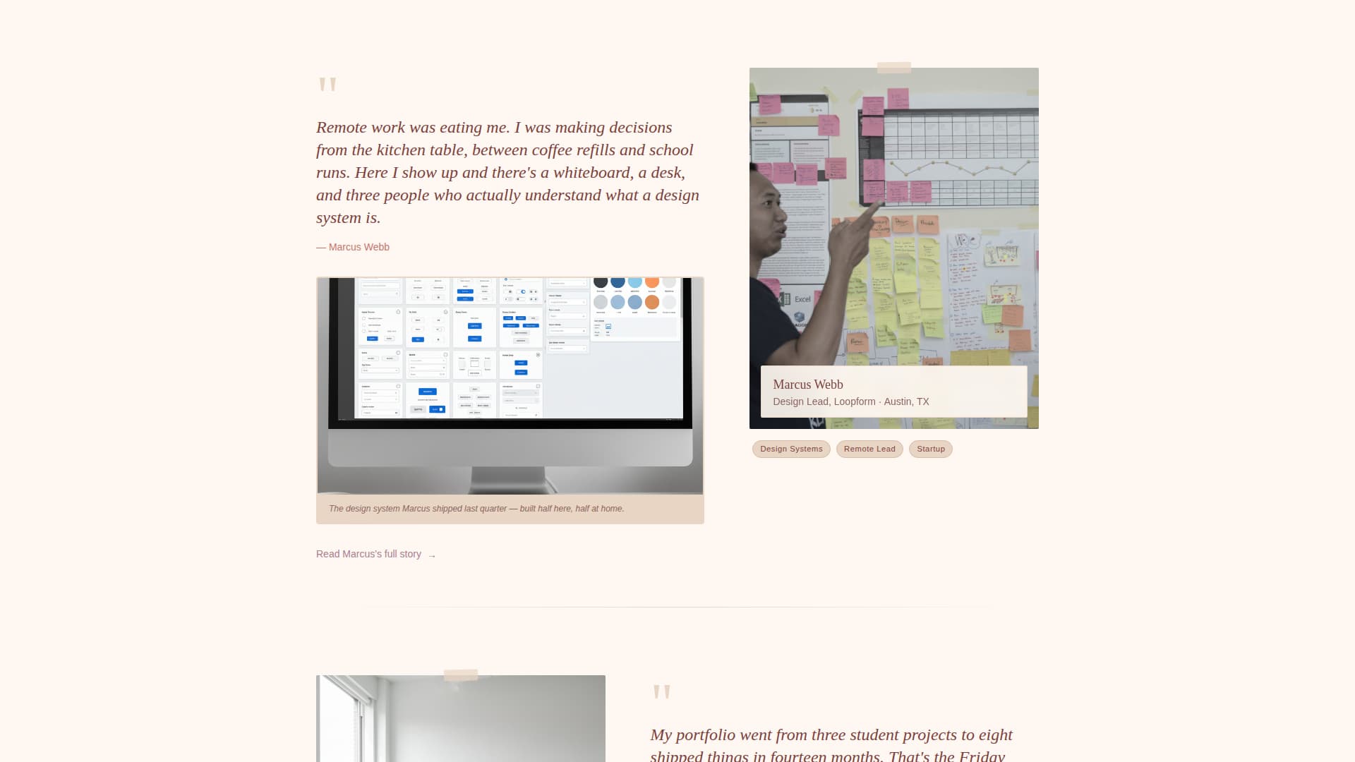 UX Designers Community Specialist Blog Website Template