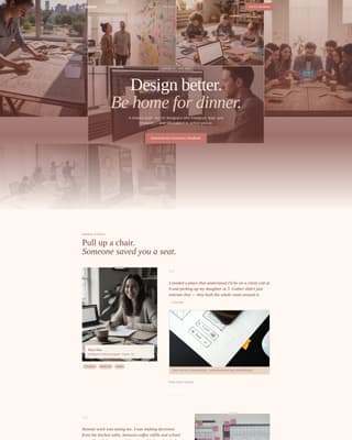 UX Designers Community Specialist Blog Website Template