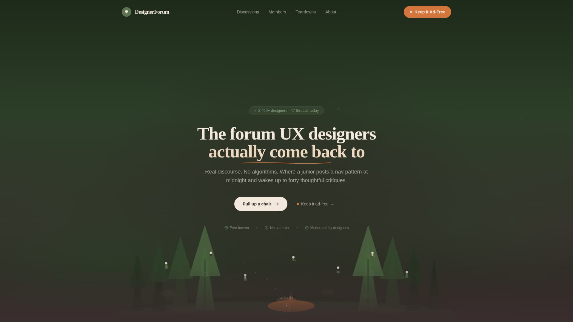 UX Designers Community Professional Website Template