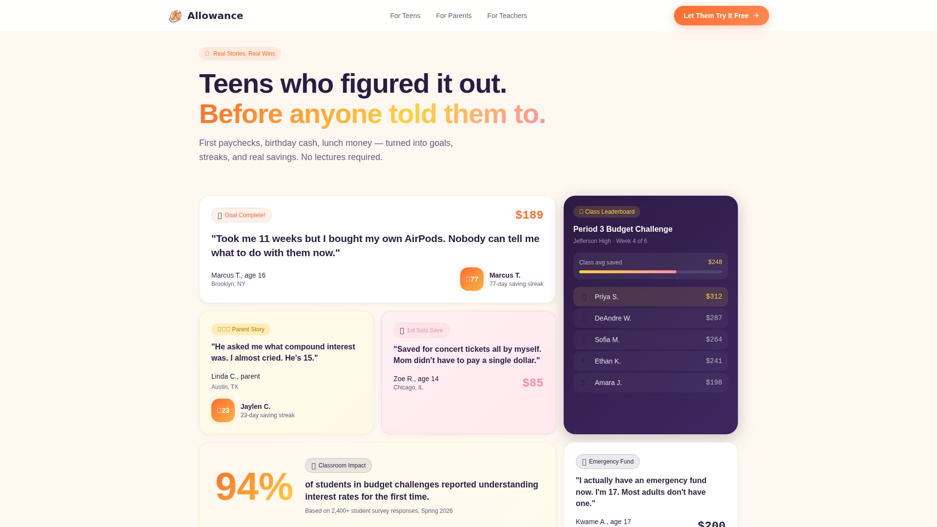 Teen & Tween Reviews Website Template